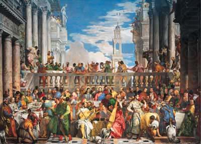 The Wedding at Cana,, Paolo Veronese